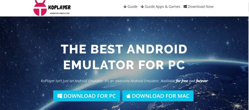 image 4 795x352 1 - 16 Best Android Emulators For Windows & Mac KOPlayer | 10 Best Android Emulators for PC (in 2020)