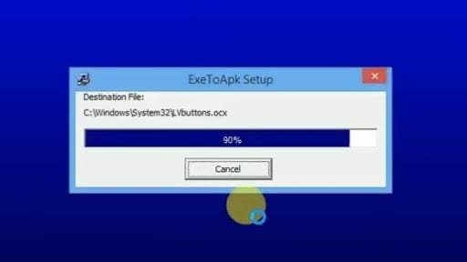 Install ExeToApk software on your computer