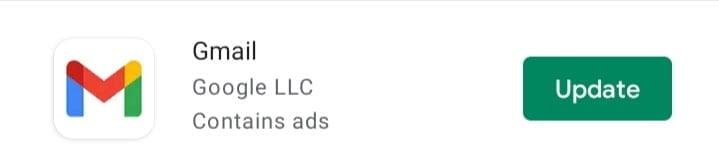 Update Gmail App