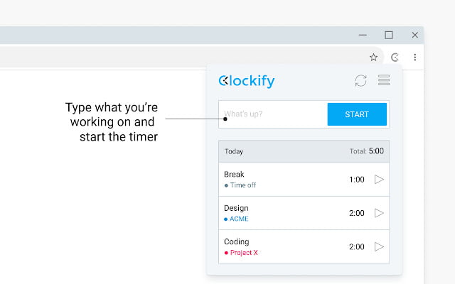 Clockify Time Tracker - 100+ Best Chrome Extensions in 2023: For Students, Writers, Developers Clockify Time Tracker
