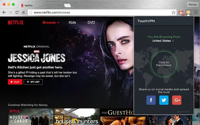 Touch VPN - 100+ Best Chrome Extensions in 2023: For Students, Writers, Developers Touch VPN