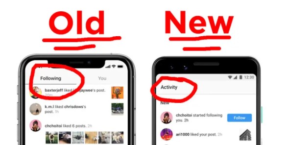 Instagram Has Discontinued Following Activity Tab 
