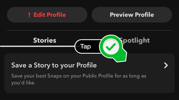How to add a Story to your Snapchat Public Profile 