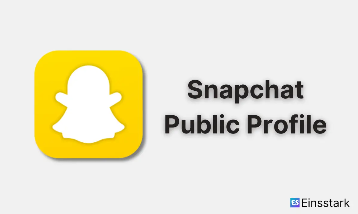 How to make Snapchat Public Profile