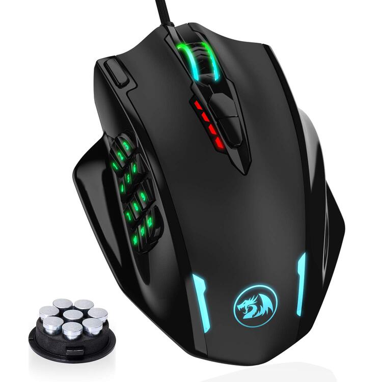 Redragon Store Impact RGB LED MMO Mouse