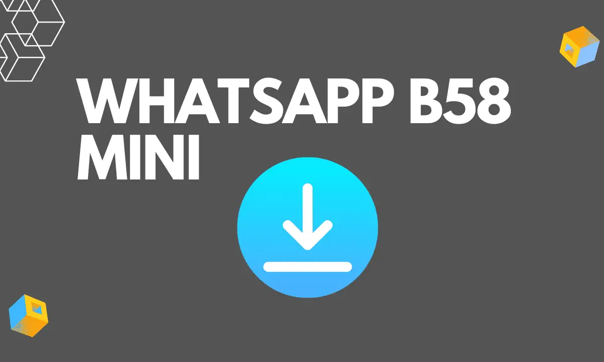 Download WhatsApp B58 Mini APK Latest