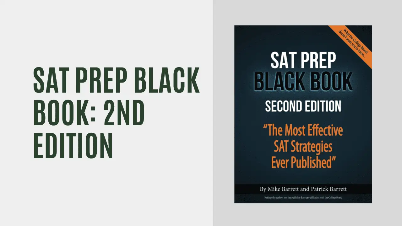 SAT Prep Black Book 2nd Edition (PDF Download)