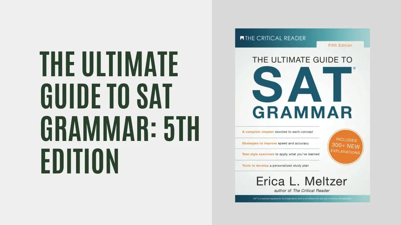 The Ultimate Guide to SAT Grammar 5th Edition PDF Download 