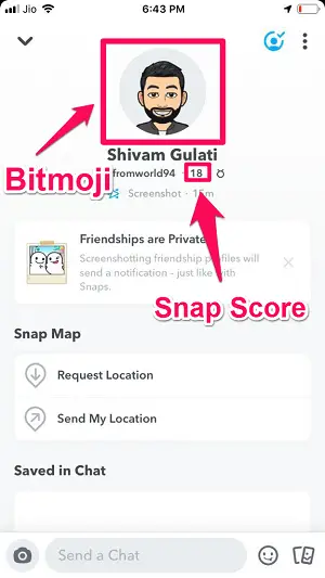 How to Find Your Snapchat Score