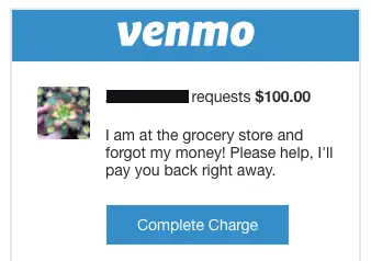 A Fake Venmo Payment Generator
